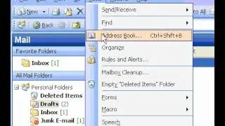 Microsoft Office Outlook 2003 Make an email account the default