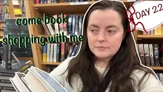 Come Book Shopping With Me 🛍️📚💰 | Book Shopping Vlog | Bookmas Day 22 (vlogmas)