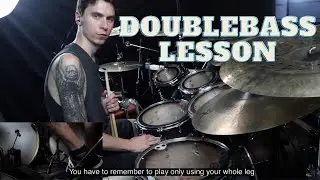 Beginner doublebass coordination lesson