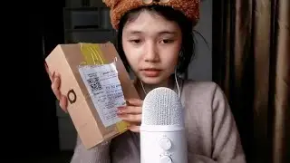 Asmr / mouths sound/ unboxing/ tapping/ scratching 😄 asmr với míc blue yeti