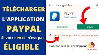How to download the PayPal app if your country is not eligible.