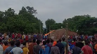 naxal vs rupa volleyball match highlight shots at pindaul