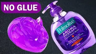 Hand Soap and Sugar Slime, No Glue Clear Slime with Hand Soap and Sugar, 2 ingredients Clear Slime 2