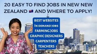20 Easy To Find Jobs In New Zealand And The Best Websites To Apply