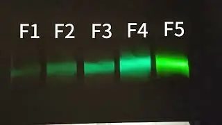 Luminous Powder Light Absorption Experiment