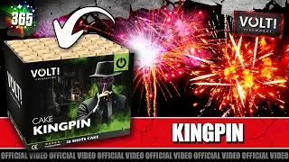 KingPin  vuurwerk | VOLT! | 30 schots cake