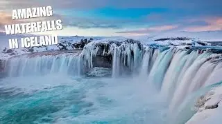 Удивительные водопады в Исландии
