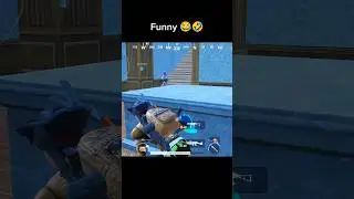 😱 1HP Clutch! 1v2 INSANE Funny Moment in BGMI 😂🔥