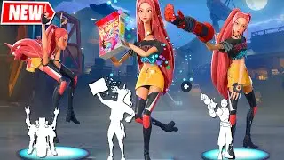 MIRA KPOP DEAMON HUNTERS doing all Built-In Emotes