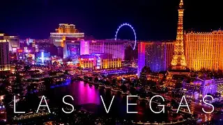 Aerial View of 𝗟𝗔𝗦 𝗩𝗘𝗚𝗔𝗦 City 🇺🇸 Nevada ,USA | Drone View | Dr Drone