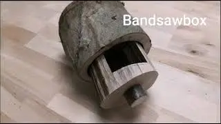 From piece of wood to a simple bandsaw box