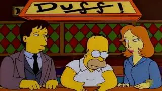 Simpsons - Eating Packets of Mustard