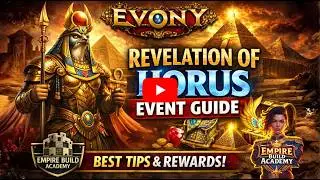 Revelation of Horus Event on Evony 2025 | Full Guide & Rewards!