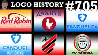 ИСТОРИЯ ЛОГОТИПА #705 - Zaxby's, Red Robin, FanDuel TV и многое другое...