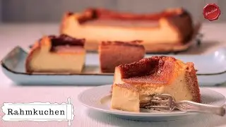 Vergiss alle K&auml;sekuchen! Das ist der cremigste Rahmkuchen ever! #Silkeswelt #rezepte_silkeswelt