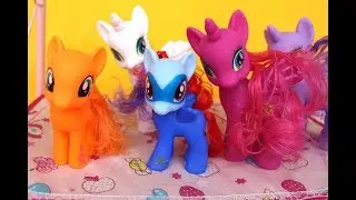 Five Little Pony Jumping On The Bed - MLP Fun Nursery Rhyme
