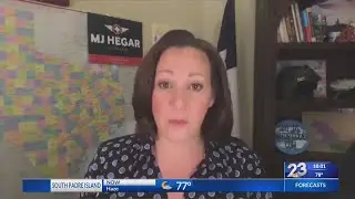 MJ Hegar talks beating Sen. Cornyn