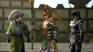 Dynasty Warriors 7: XL - Legend Mode - Tong Gate Defensive Battle (Hard)