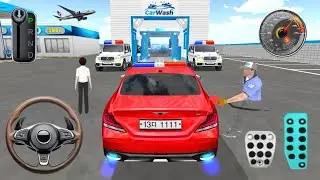 Car Crashes in New Eight Lane Highway - 3D Driving Class Police Car - 2025 Android iOS -Gameplay
