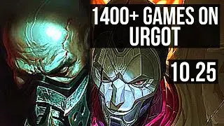 URGOT & Maokai vs JHIN & Karma (ADC) | 1400+ games, 1.5M mastery, 15/4/9 | EUW Diamond | v10.25