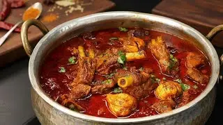 The Authentic Shekhawati Mutton: 😋Traditional Cooking in Brass Utensils | Rajasthani Heritage Recipe