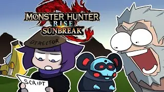 A VERY CURSED MONSTER HUNTER SUNBREAK VIDEO (ft. woops and friends)