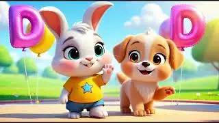ABC Song for Kids | Learn Alphabet A to Z | 3D Nursery Rhymes &ndash; HopBloom Kids