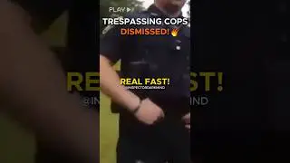 Cops Dismissed On Private Property Without Warrant or Reasonable Suspicion! 4th Amendment Case Study