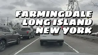 [BEST] Scenic Drive through East Farmingdale, NY: Rainy Day Adventure | Explore Long Island Beauty!🚓