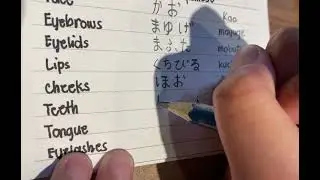 Face Parts Vocabulary in Japanese | Learn Japanese for Beginners