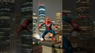 A normal cat on the roof? Nope &mdash; it&rsquo;s Spider-Cat! 🐱🕸️ Rooftop hero is here to save the day! 🏙️🕷️