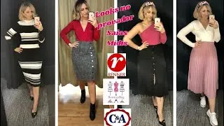 LOOKS NO PROVADOR RENNER, C&A E BEAUTY BAG - ESPECIAL SAIAS MIDI!