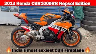 India's most power full  CBR 1000RR Fireblade | RACEFIT TITANIUM Exhaust | favourite