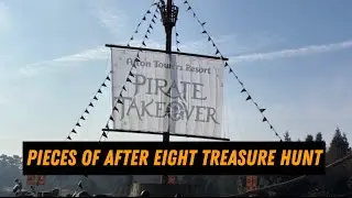 Alton Towers Pirate Takeover (Pieces of AFTER Eight Treasure Hunt - February 2025