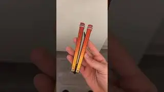 FLAMEBALISONG by Nabalis n artseaflips #short #shorts #balisong #knife #knifeskills #balisongtrainer