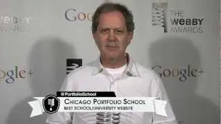 Chicago Portfolio School's 5-Word Speech at the 16th Annual Webby Awards