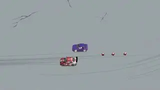 FR LEGENDS Big crash on lead run, chased hard.