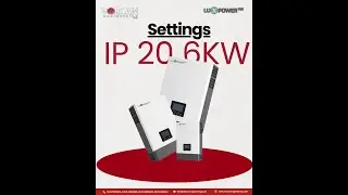 🔧 LuxPowerTek IP20 6kW Hybrid Inverter Settings | Easy Guide for Beginners! 🌞⚡