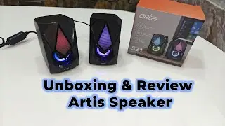 Unboxing Artis S21 Multimedia Speakers For PC  | Full Sound Test & Review