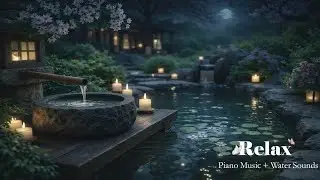 Calming Music Lotus Piano Calm Breeze For Deep Sleep Bgm Gentle Flow Soothing Relaxation Aura
