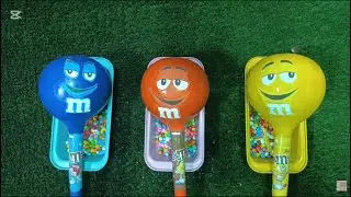 4 Minutes Satisfying Video Mixing Funny Candy ASMR & Make Up in 3 Bathtubs with Magic M&M's Slime