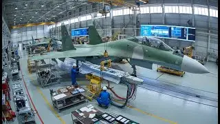 Inside the Factory: Su-35 Missile Rail Integration & Weapon Pylon Electrical Connection