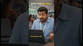 AI Finished Everything 😳💻 | Office Reality Check  #bharathiai