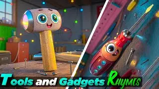 Tools and Gadgets 2 | Kids Nursery Rhymes & Cartoon Songs #nurseryrhymes #kidscartoon @CoComelon‬