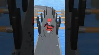New Crash Master 3D Game | 😰 Difficult Level |me | #shorts #youtubeshorts #gaming #viral #video #AZ