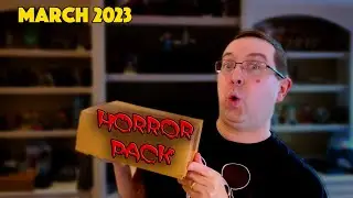 UNBOXING! Horror Pack March 2023 - WITH REVIEWS! Horror Movie Subscription Box - Blu Rays