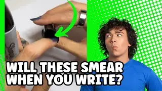 Are The SHARPIE Permanent Markers, Chisel Tip Okay For Left Hands? #sharpies