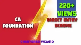 ICAI Direct entry scheme (or) CA foundation Route| Part -2| RealFacts and Examples|Tamil|Govarthanan