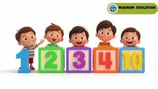 Learn Numbers 1 to 10 for Kids | Fun Number Song with 3D Animation | Counting for Preschoolers