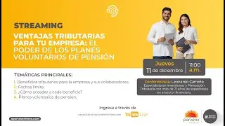 Ventajas tributarias para tu empresa: El poder de los planes voluntarios de pensión